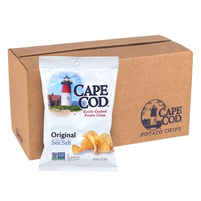 Cape Cod Gluten Free Original Potato Chips, 2 oz., 6/Pack (220-02564)