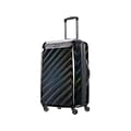 American Tourister Moonlight ABS/Polycarbonate Hardside Luggage, Iridescent Black (92505-8436)