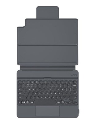 ZAGG Pro Keys with Trackpad Tablet Keyboard & Case for iPad 12.9-inch Pro, Gen 3-6 (103409165)