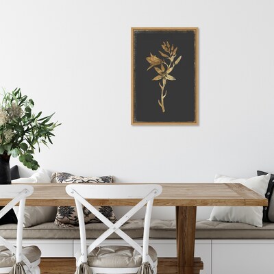 Amanti Art Carmass and Wild Hyacinth Flowers by PI Collection Framed Canvas Wall Art Print, 16" x 23" (A42674693411)