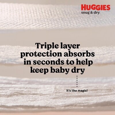 Huggies Couches pour bébés Snug & Dry, taille 2, 100 couches - 100 ea