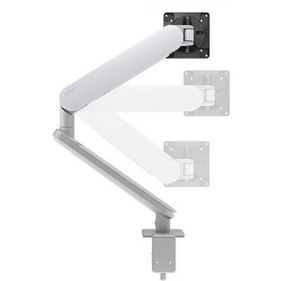 Atdec Ora Adjustable Monitor Arm for Curved and Flat Monitors Up to 35, Silver (AW-ORA-F-S)