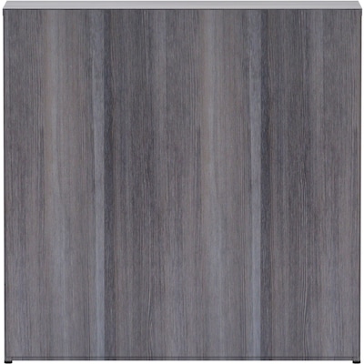 Lorell 36" 3-Shelf Bookcase with Adjustable-Shelves, Weathered Charcoal Laminate (LLR69626)