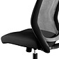 Union & Scale™ Essentials™ Armless Ergonomic Fabric Swivel Task Chair, Black (UN59378)