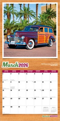 2026 BrownTrout American Woodies 12" x 12" Monthly Wall Calendar (9798330707607)