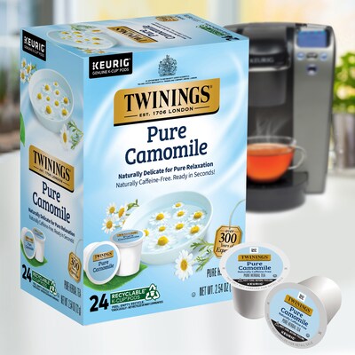 Twinings Pure Camomile Herbal Tea, Keurig® K-Cup® Pods, 24/Box (TNA85790)