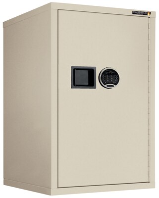 FireKing FireShield Storage Cabinet, Fire Resistant, Single Door w/ Electronic Lock, Parchment (HSC-