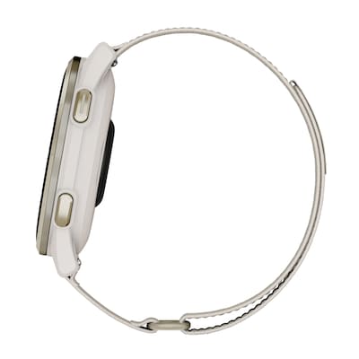 Garmin Approach S50 Golf Smartwatch, GPS, 1.2", Ivory ComfortFit Nylon Band (010-03010-01)