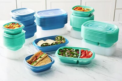 Rubbermaid 100 Piece Takealongs Meal Prep Set