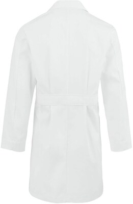 MENS FIVE POCKET FULL LENGTH LONG LAB COAT