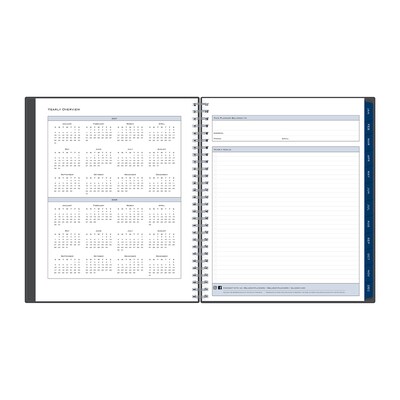 2027 Blue Sky Passages 8" x 10" Calendar Year Monthly Standard Planner, Plastic Cover (100011-27)