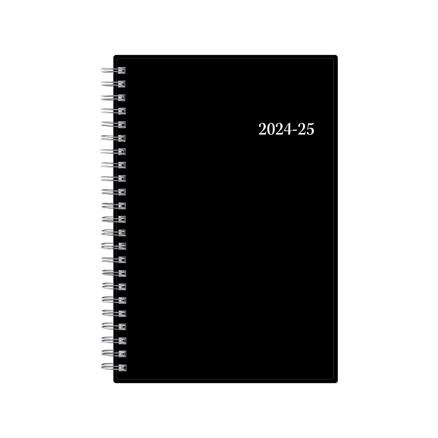 2024-2025 Blue Sky Enterprise 5 x 8 Academic Weekly & Monthly Planner, Plastic Cover, Black (130611-A25)