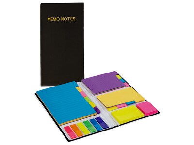 Better Office Notes Combo Pack, Assorted Colors, 400 Sheet/Pad, 5 Pads/Pack (66500)