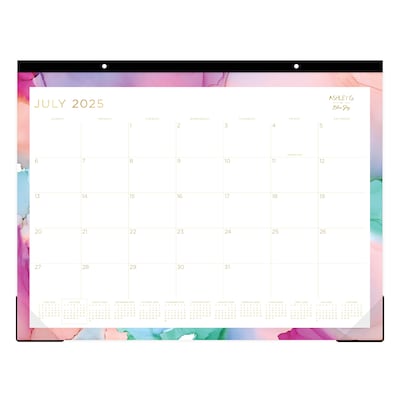 2025-2026 Blue Sky Ashley G 22 x 17 Academic Monthly Desk Pad Calendar (148668-A26)