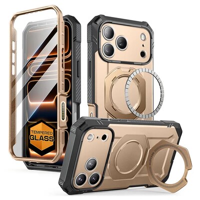 SUPCASE UBGrip Pro MagSafe Case for iPhone 17 Pro, Shock Absorbing, Desert (SUP-iPhone2025Pro-GripPro-GSSP-Desert)
