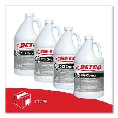 Betco Stone, Tile, Grout Cleaner and Protectant, Pleasant Scent, 1 Gal. Bottle, 4/Carton (BET16850400)