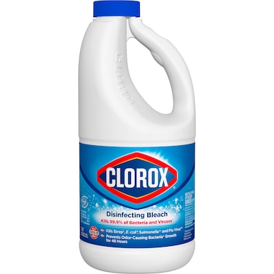Clorox Disinfecting Bleach, Concentrated Formula, 43 Oz. (32260)