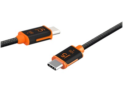 j5create 5.9 USB C to USB C Power Cable, Male to Male, Black (JUCX25L18)