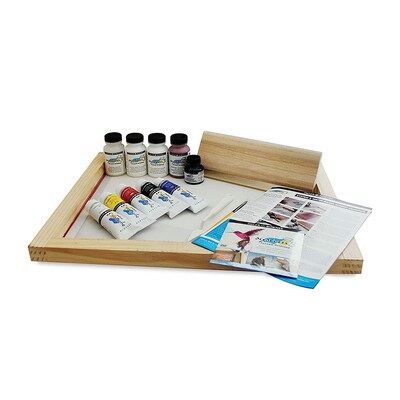 Daler-Rowney System3 Acrylic Paint Screen Printing, Assorted Colors, 12/Set (DRWD129900910)