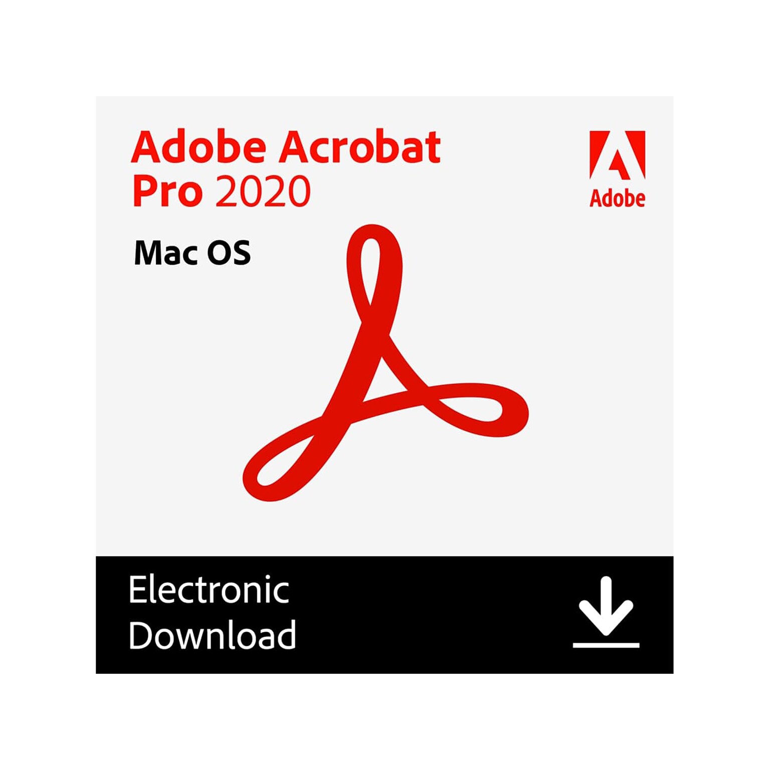 Adobe Acrobat Pro 2020 for 1 User, macOS, Download (ADO951800V516)