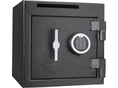 Barska Steel Depository Safe with Keypad Lock, 1.12 cu. ft., Black (AX13314)