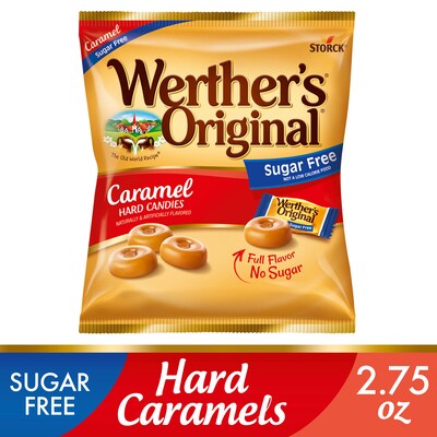 Werther's Original Sugar Free Caramel Hard Candy, 2.75 oz. (SUL831498)
