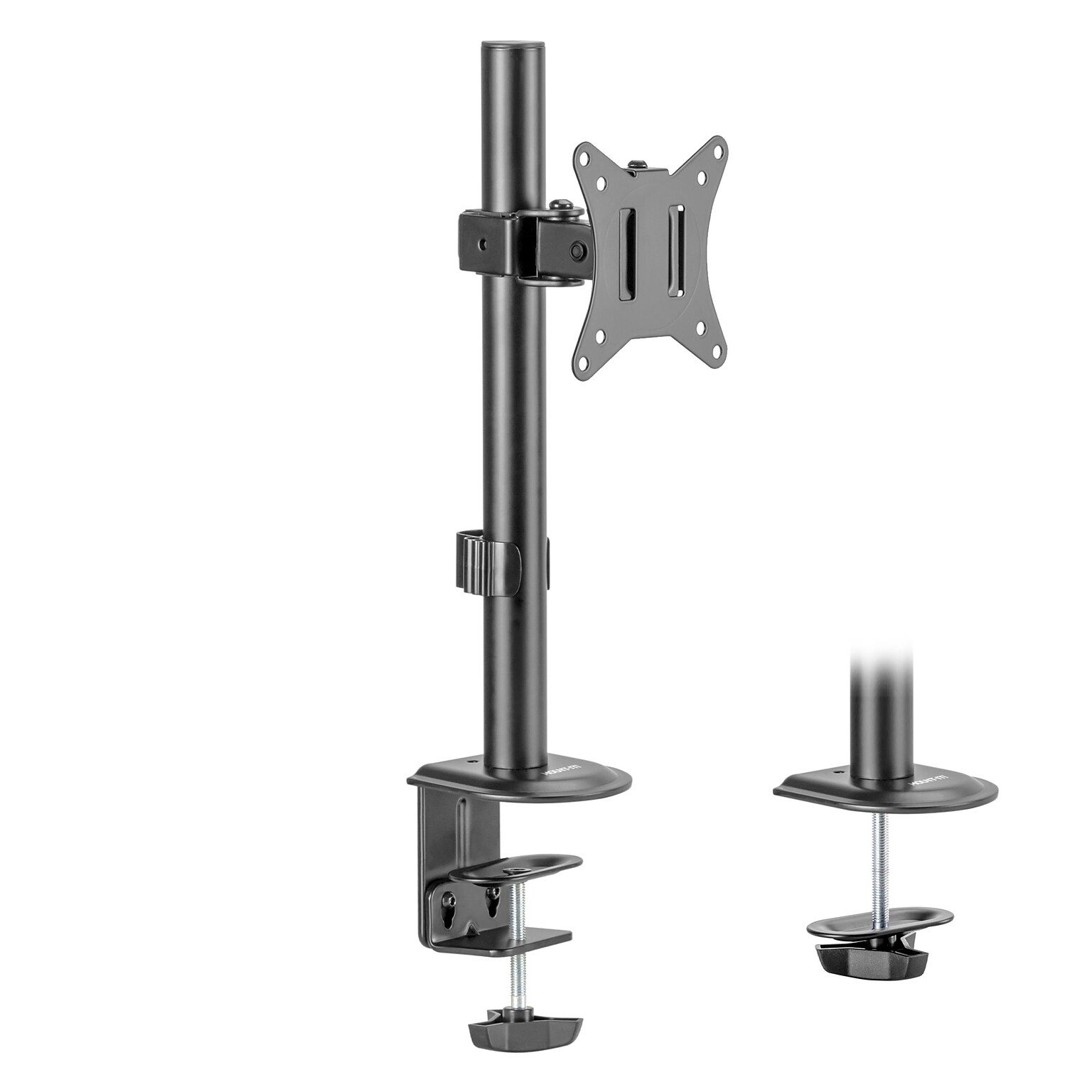 Mount-It! Adjustable Single Monitor Desk Mount, Up to 32 Monitor, Black (MI-1706BLK)
