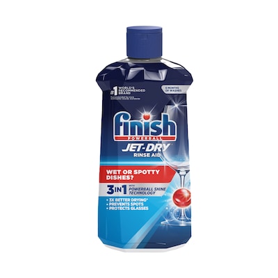 Finish Jet-Dry Dishwasher Rinsing Agent, 8.45 oz., 8/Carton (5170075713CT)