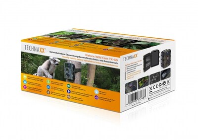 Technaxx Nature Wild Cam TX-69 Outdoor 2.4" Security Camera, Multicolored (4719)