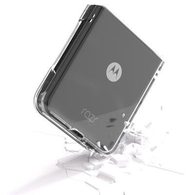 SaharaCase Venture Phone Case for Motorola Razr+, Shock Absorbing, Clear (CP00626)