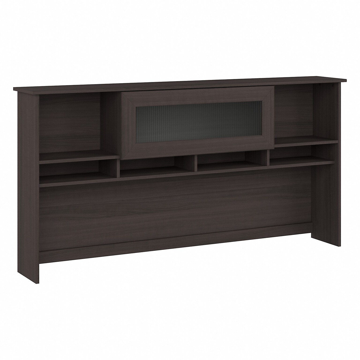 Bush Furniture Cabot 72W Desk Hutch, Heather Gray (WC31773)