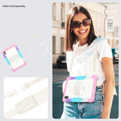 SaharaCase Raider Series 14.6" Case for Samsung Galaxy Tab S11 Ultra, Splash Pink (TB00499)