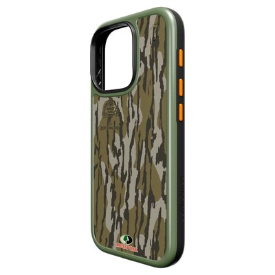 cellhelmet Fortitude Series MagSafe Phone Case for iPhone 16 Pro, Shock Absorbing, Mossy Oak Bottom Lands (CF-106-MO)