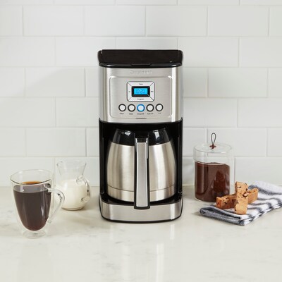 Cuisinart 12-Cups Automatic Coffee Maker, Black (DCC3400NAS)