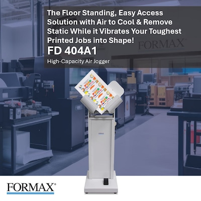 Formax High-Capacity Paper Joggers, 940 Sheets (FD404A1)