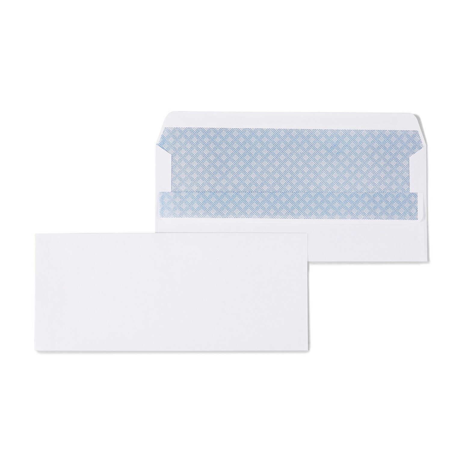 Staples Self Seal Self Seal Security Tinted #10 Business Envelopes, 4 1/8 x 9 1/2, White, 500/Box (ST511289-CC)