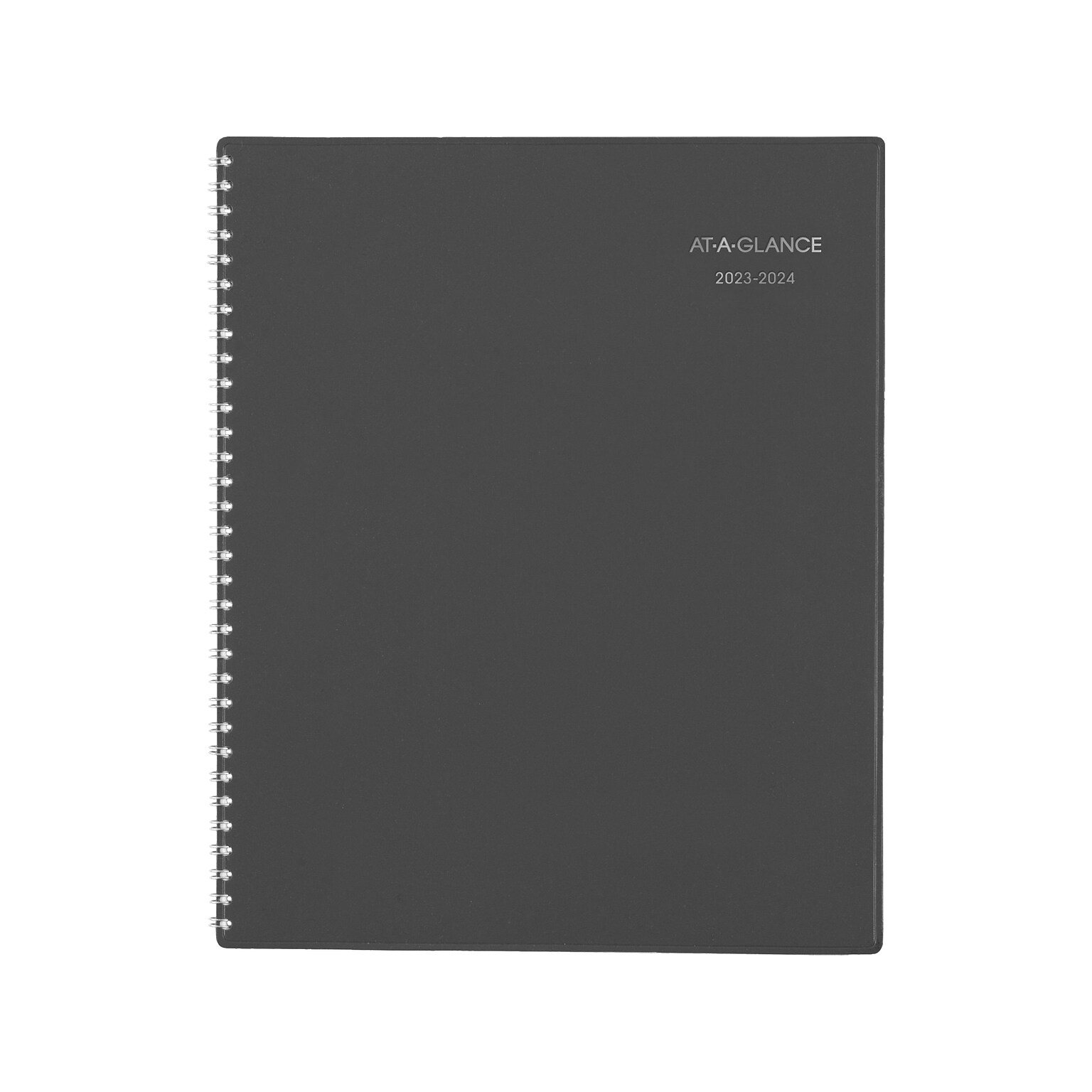 2023-2024 AT-A-GLANCE DayMinder 9.13 x 11 Academic Monthly Planner, Charcoal (AYC470-45-24)