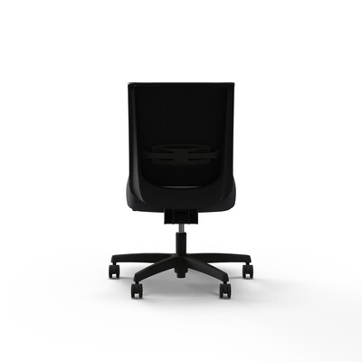 HON Convergence Armless Vinyl Swivel Task Chair, Basalt (HCT1MM.Y1.N.H.M.SX23.AL.SB.T)