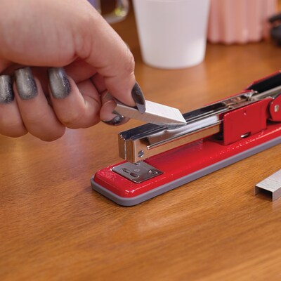 Swingline Cub Desktop Stapler, 20-Sheet Capacity, Rio Red (S701070)
