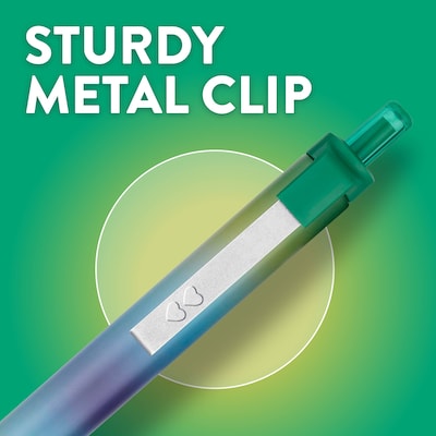 Paper Mate InkJoy Retractable Ballpoint Pen, Medium Point, 1.0mm, Assorted Ink, 14/Pack (2226844)