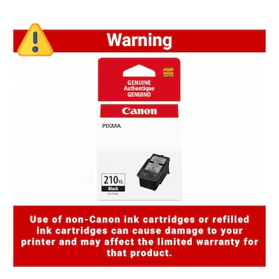 Canon PG-210 XL Black High Yield Ink Cartridge (2973B001)