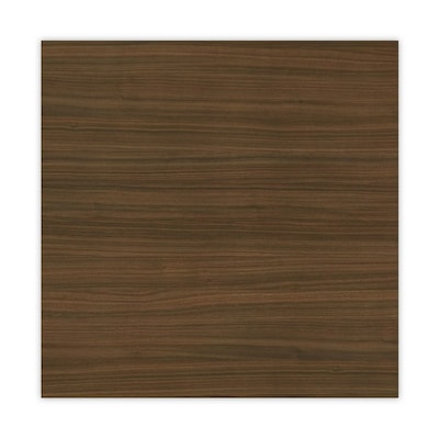 Alera Valencia Series Hutch with Doors, 4 Compartments, 64.75" x 15" x 35.38", Modern Walnut (ALEVA286615WA)