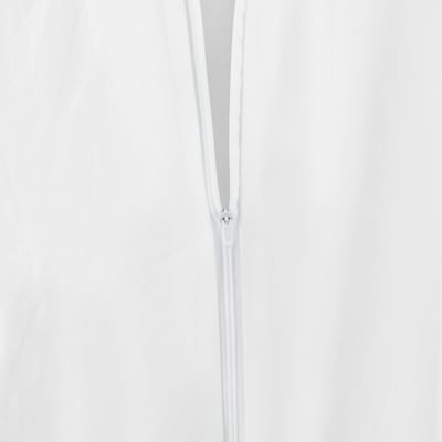 Global Industrial Disposable Microporous Coverall Elastic Wrists/Ankles Hood White XL 25/Case (708190XL)