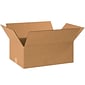 18" x 12" x 4" Shipping Boxes, 32 ECT, Brown, 25/Bundle  (BS181204)