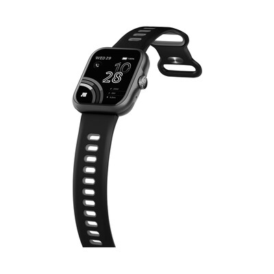 Cubitt VIVA Pro Smartwatch, GPS, 45.2mm, Stainless Steel Case, Obsidian Black Sport Band (CT-VIVAP1)