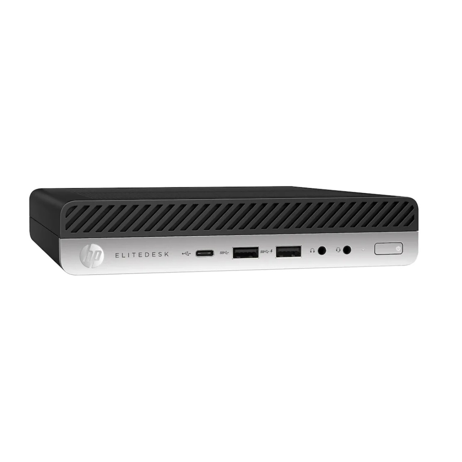 HP EliteDesk 800 G5 Refurbished Micro Desktop, Intel Core i7-8700T, 16GB Memory, 256GB SSD