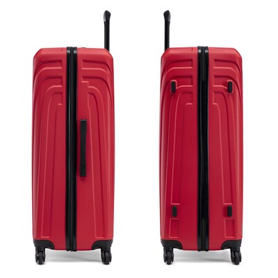 InUSA Vasty 33.86" Hardside Suitcase, 4-Wheeled Spinner, TSA Checkpoint Friendly, Grey (IUVAS00XL-GRE)