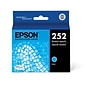 Epson T252 Cyan Standard Yield Ink Cartridge