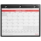 2024 Staples 11" x 8" Wall Calendar, White/Black (ST12949-24)