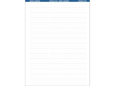 2025 House of Doolittle Earthscapes 8.5" x 11" Weekly & Monthly Planner, Leatherette Cover, Black (27302-25)